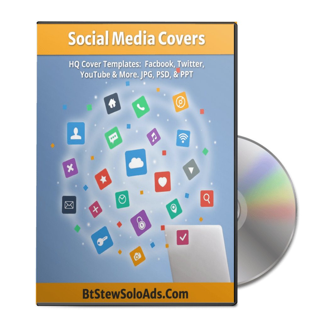 social media cover templates mockup